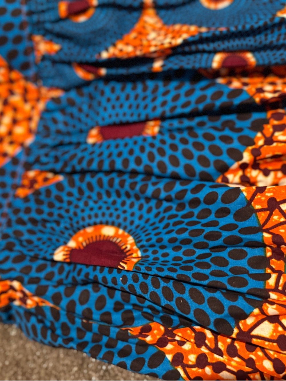 Bohemian ethnic cotton summer skirt - Picture 2 of 2